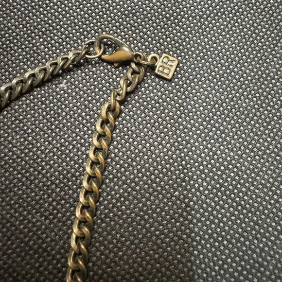 Banana Republic Wooden and Metal Bead Necklace - Picture 3 of 3